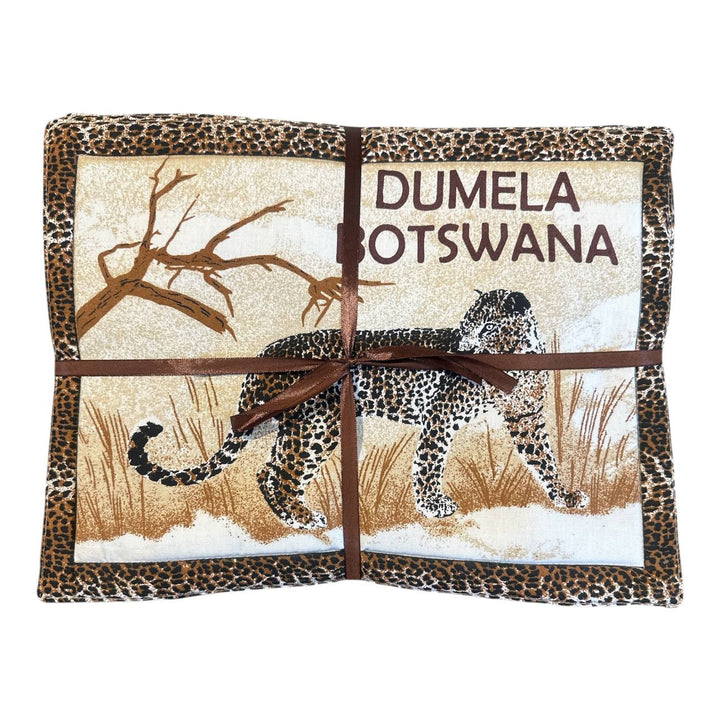 Handcrafted African Animal Placemat Set by Dilwana