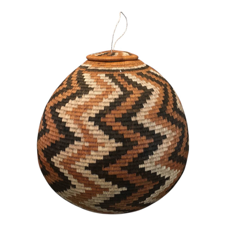 Handcrafted African Clay Pot by Dilwana, eco-friendly koze for decor or storage