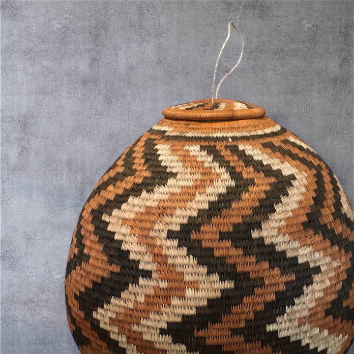 Handcrafted African Clay Pot by Dilwana, eco-friendly koze for decor or storage