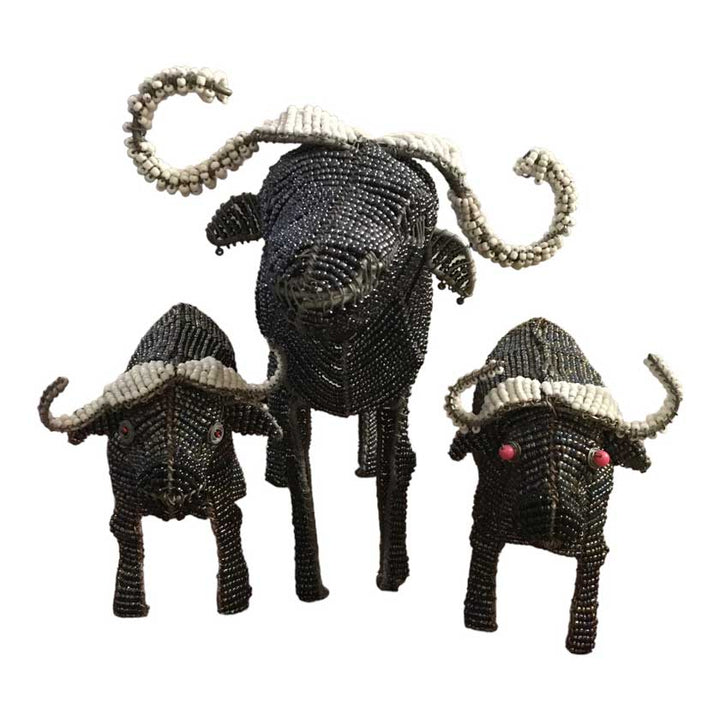 Buffalo Wired and Beads - African Craft - Dilwana - botswana online shopping