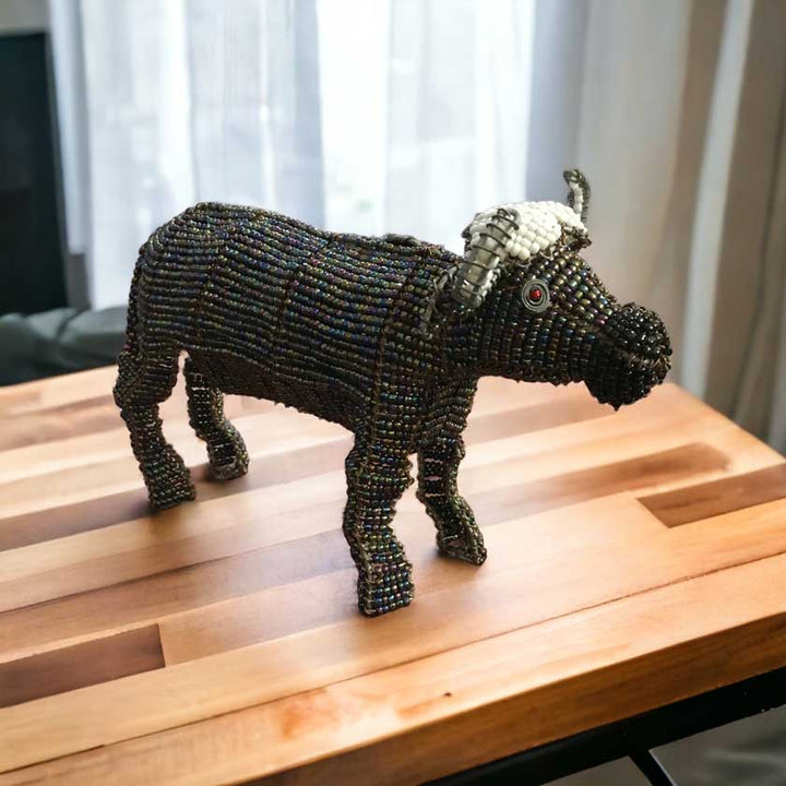 Buffalo Wired and Beads - African Craft - Dilwana - botswana online shopping