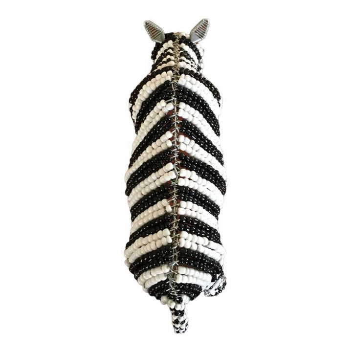 Handmade African Bead & Wire Zebra - Dilwana - botswana online shopping