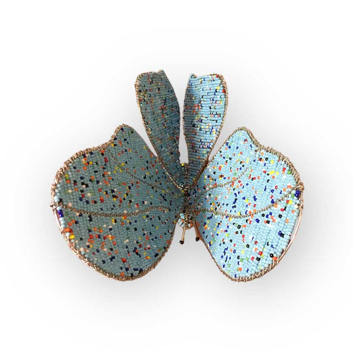 Handmade Bead & Wire Butterfly