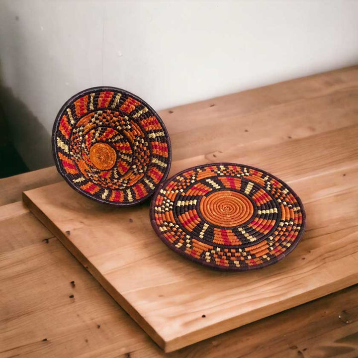 Nubian Kuta Traditional Basket Set from Uganda - Dilwana - botswana online shopping