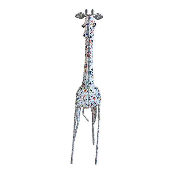 Handmade African Bead & Wire Giraffe - Dilwana - botswana online shopping