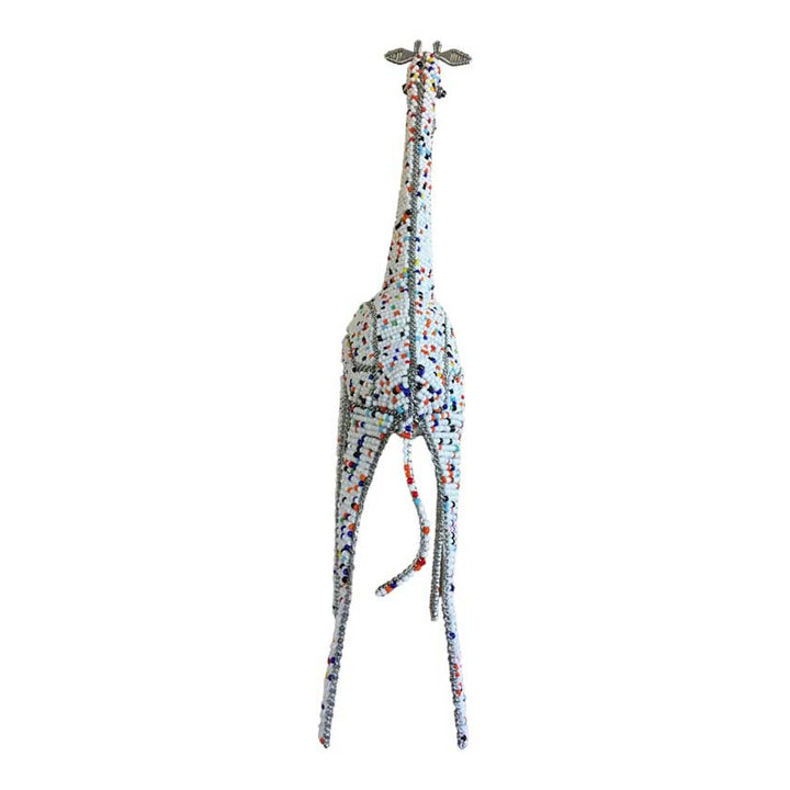Handmade African Bead & Wire Giraffe - Dilwana - botswana online shopping