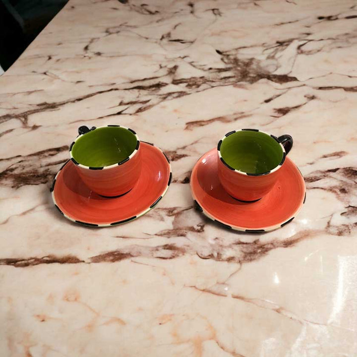 Antique set of serving platter, cup and saucer - Dilwana - botswana online shopping