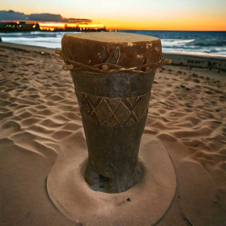 Sacred Venda Drum - Authentic African Percussion Instrument