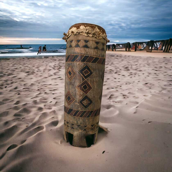 Traditional African Drum - Venda Cultural Heritage