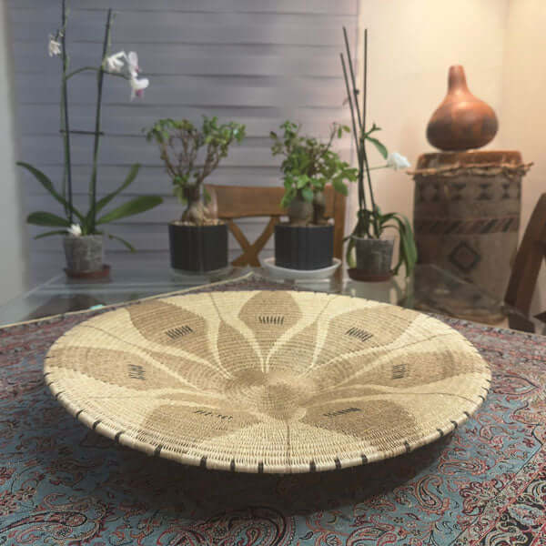 Handmade African Basket – Natural Woven Decorative Basket (4 Sizes Available) - Dilwana - botswana online shopping