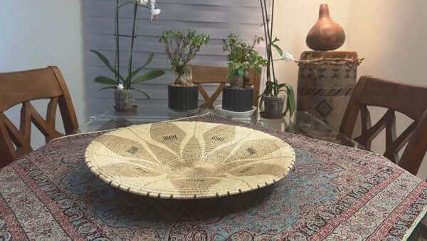 Handmade African Basket – Natural Woven Decorative Basket (4 Sizes Available) - Dilwana - botswana online shopping