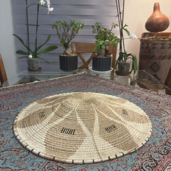 Handmade African Basket – Natural Woven Decorative Basket (4 Sizes Available) - Dilwana - botswana online shopping