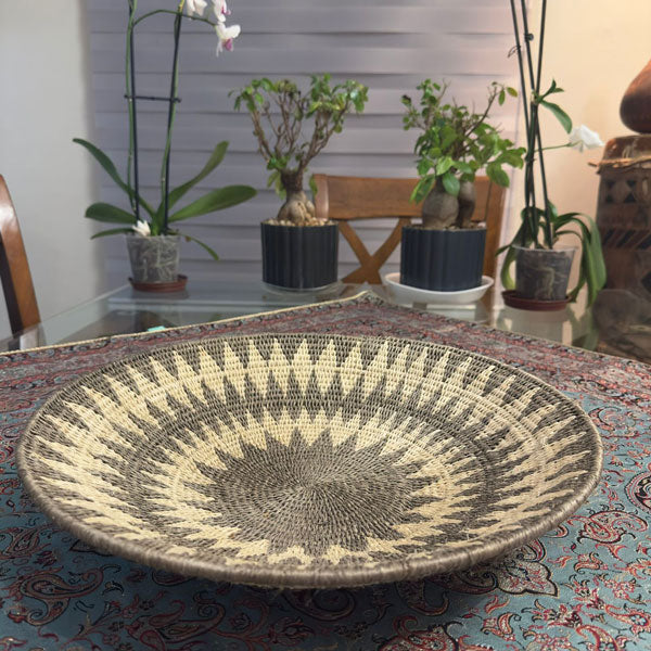 Handmade African Basket – Natural Woven Decorative Basket (4 Sizes Available) - Dilwana - botswana online shopping