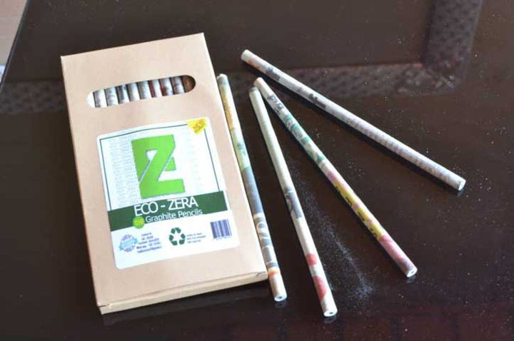 12 Colour Pencils - Eco Zera Pencils