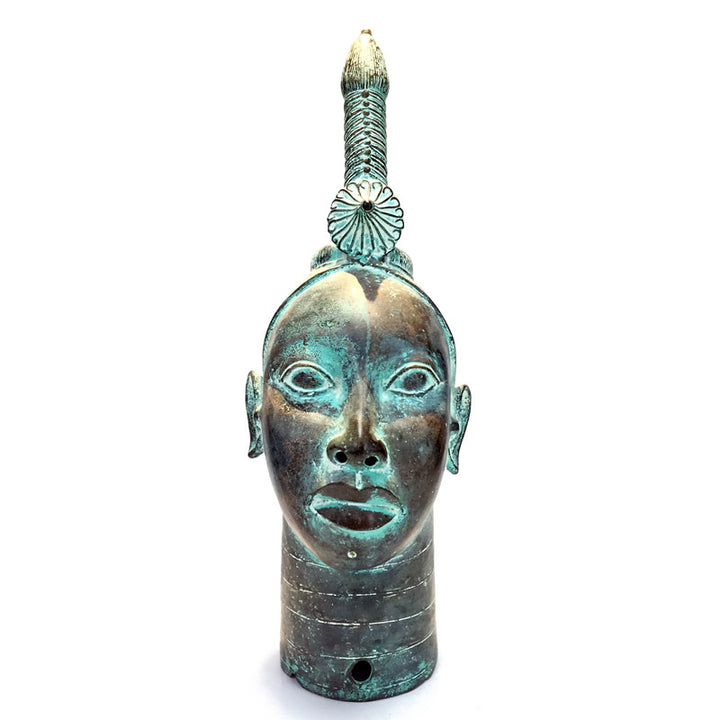 Bronze Human Head Sculpture - Dilwana - botswana online shopping