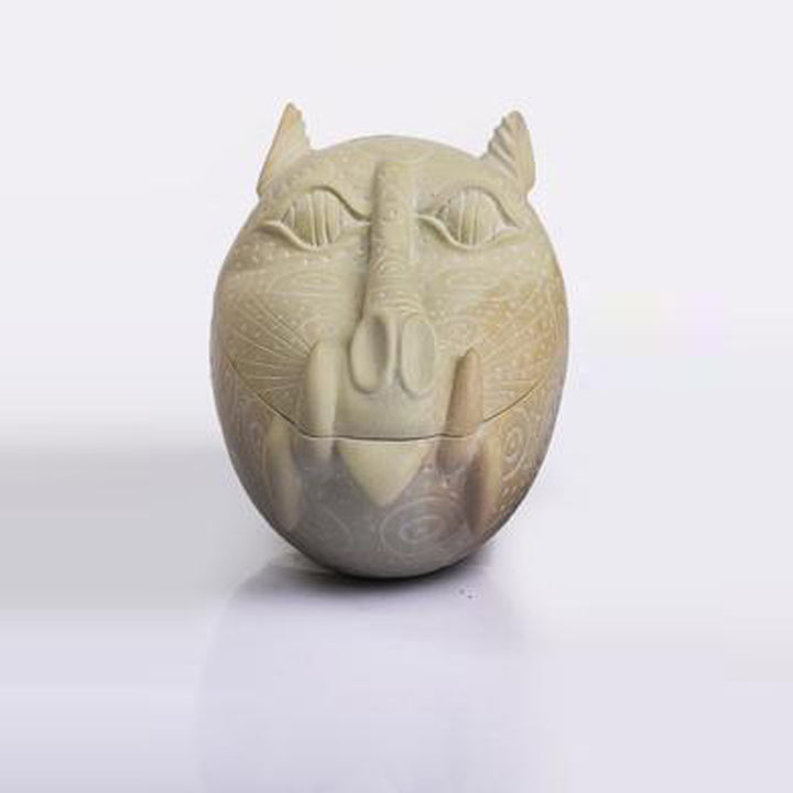 Soap box stone made Cat head - Dilwana - botswana online shopping