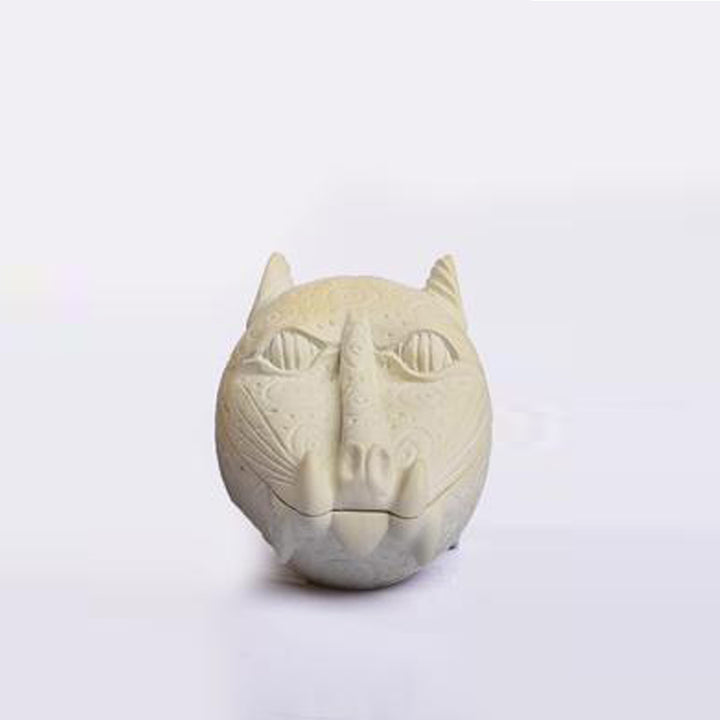 Soap box stone made Cat head - Dilwana - botswana online shopping