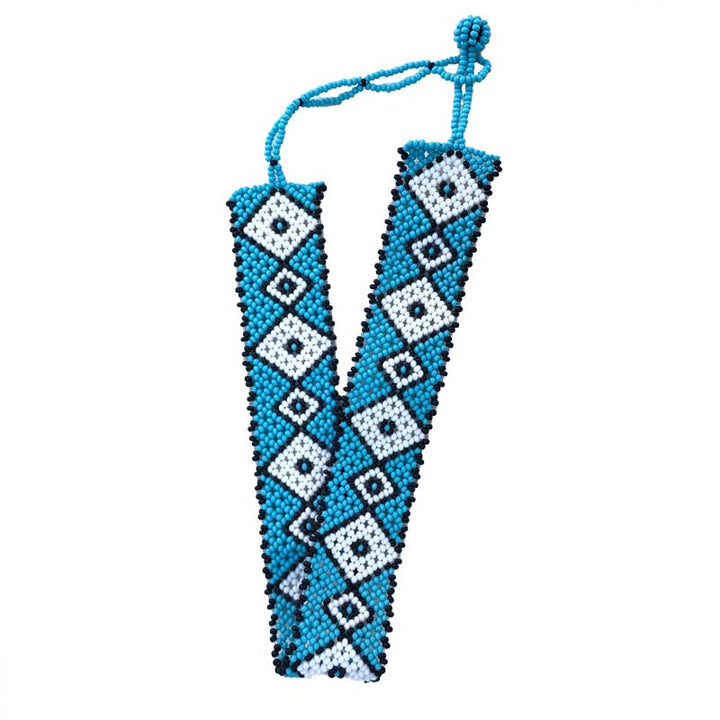 Handmade Choker Necklace Beaded Work | African craft - Dilwana - botswana online shopping