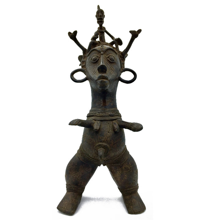 Congo Fertility Doll Bronze