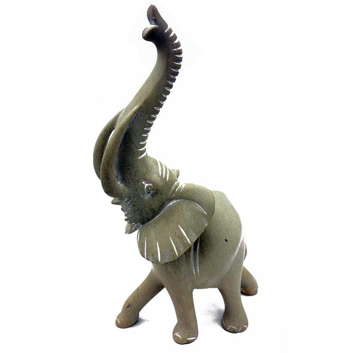 Elephant natural soapstone - African craft store in USA - Dilwana