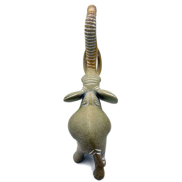 Elephant natural soapstone - African craft - Dilwana