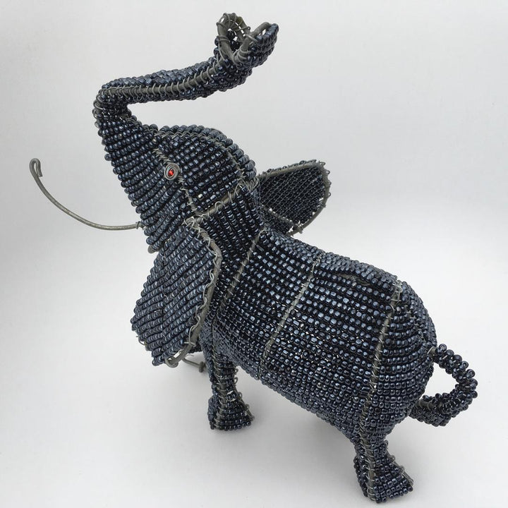Elephant Wired and Beads - African Craft - Dilwana - botswana online shopping