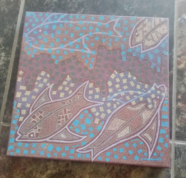 Handmade art paintings - Series 2 - Dilwana - botswana online shopping