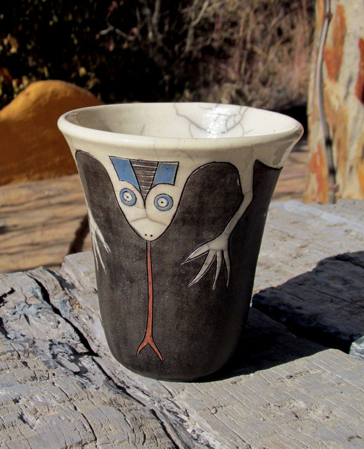 Handmade clay mug | Terra Cotta pottery - Dilwana - botswana online shopping