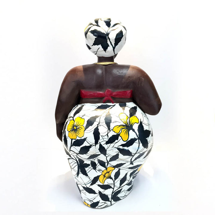 Mama west Wooden Sculpture From Ivory Coast | African sculpture and statue