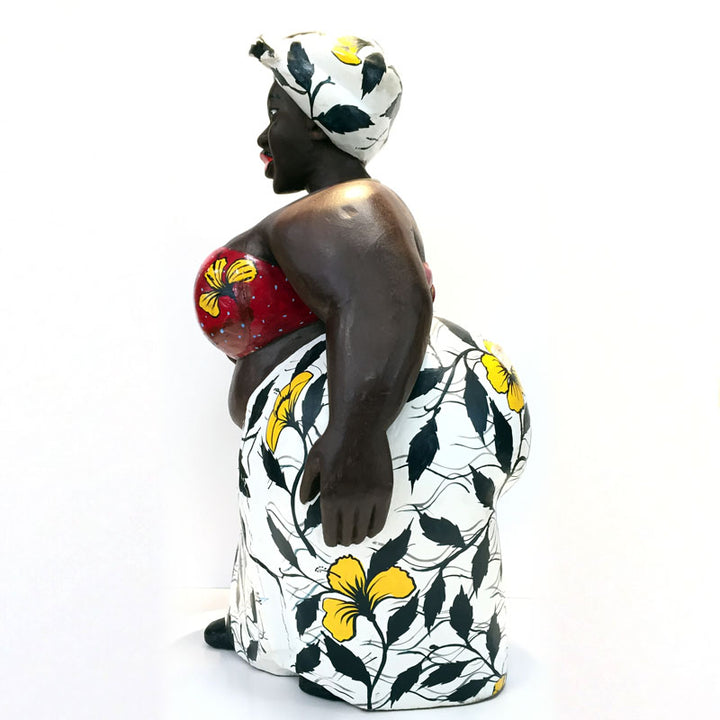 Mama west Wooden Sculpture From Ivory Coast | African sculpture and statue