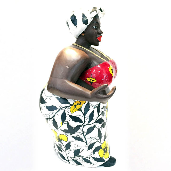 Mama west Wooden Sculpture From Ivory Coast | African sculpture and statue
