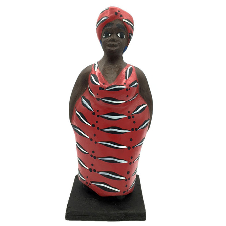Mama west wooden doll from Ivory Coast - Dilwana - botswana online shopping