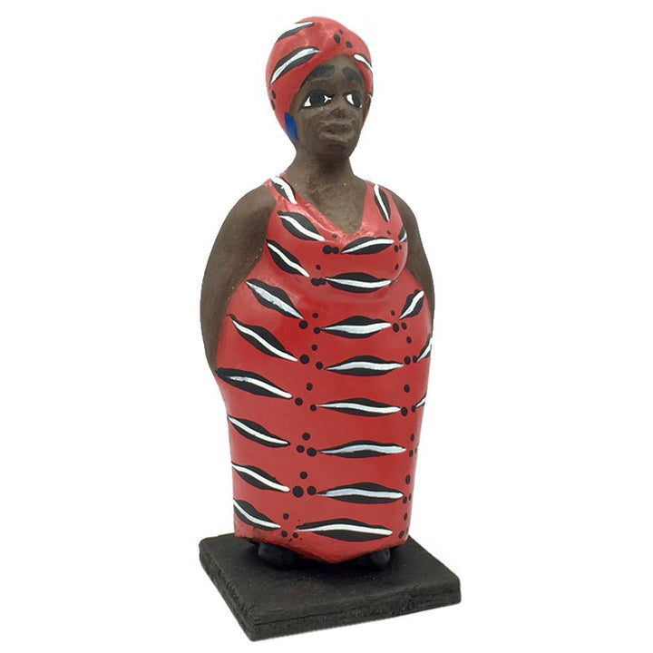 Mama west wooden doll from Ivory Coast - Dilwana - botswana online shopping