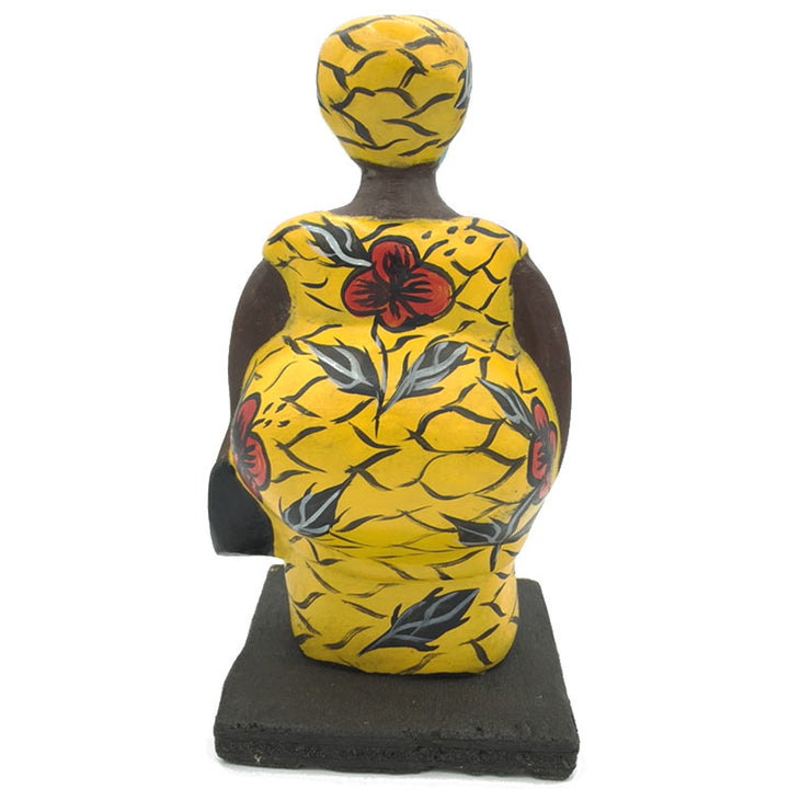 Mama west wooden doll from Ivory Coast - Dilwana - botswana online shopping
