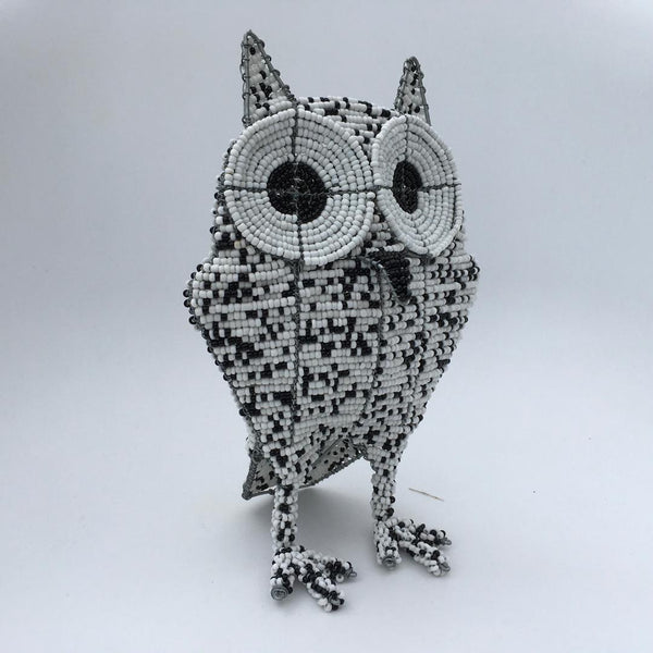 Owl Wired and Beads - African Craft - Dilwana - botswana online shopping
