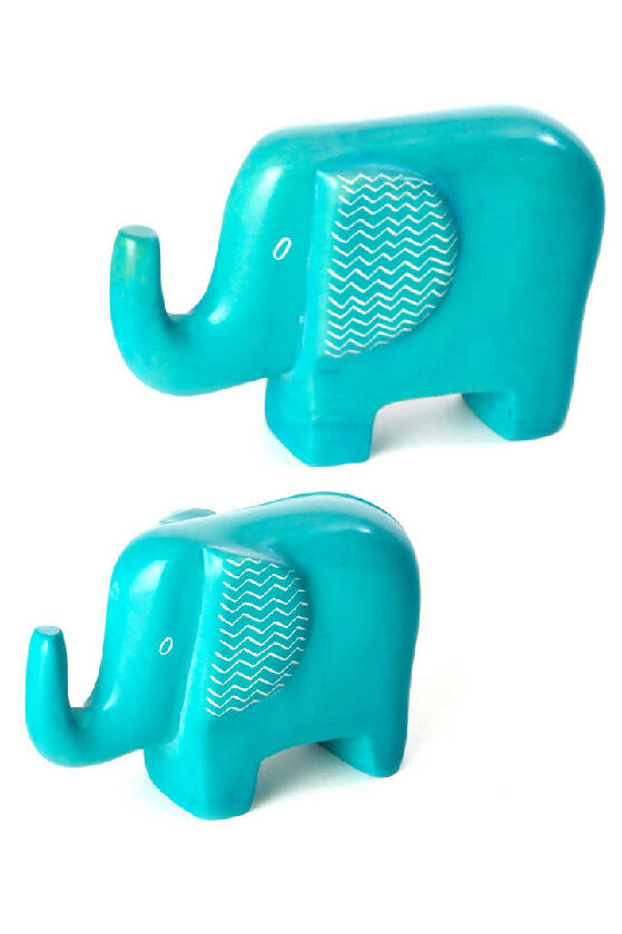 6"Abashic Toy Elephant. - Dilwana - botswana online shopping