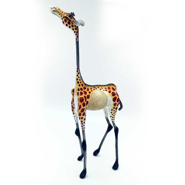 Stand handmade Zebra and Giraffe - African craft