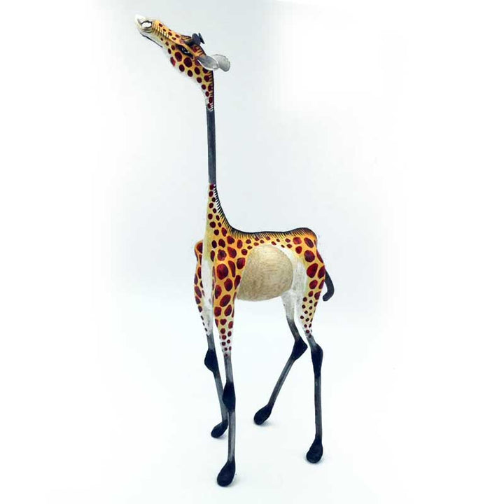 Stand handmade Zebra and Giraffe - African craft - Dilwana - botswana online shopping
