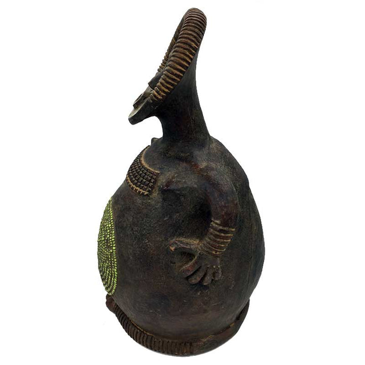 Terracotta Mambila doll Ivory Coast | African craft - Dilwana - botswana online shopping