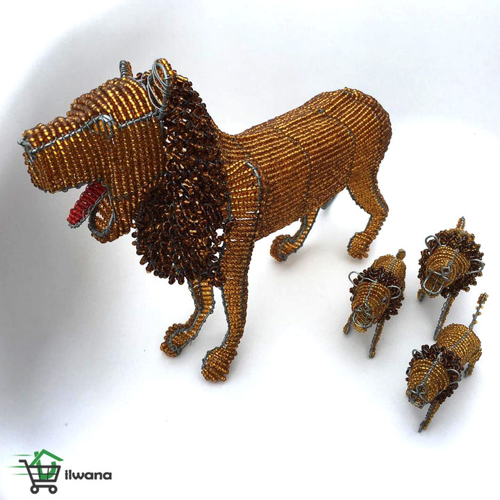 The Big Five Wired and Beads - African Craft - Dilwana - botswana online shopping