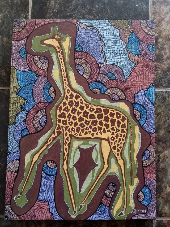 Handmade art paintings - Series 1 - Dilwana - botswana online shopping