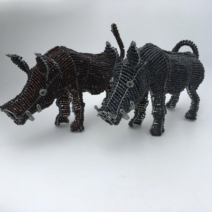 Warthog Beadwork-African beadwork-African craft-Dilwana.com