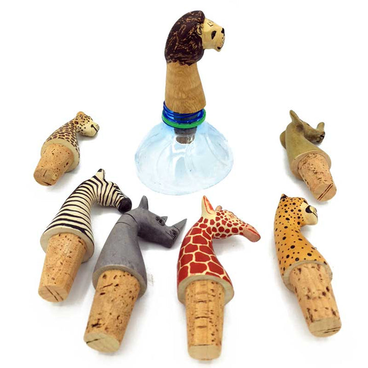 Wine cork craft - African craft