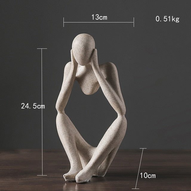 Thinker Statue - Dilwana - botswana online shopping