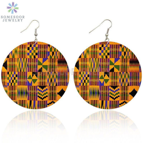 African Fabric Bohemian Wooden - Dilwana - botswana online shopping