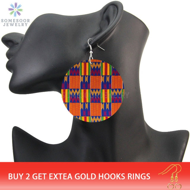 African Fabric Bohemian Wooden - Dilwana - botswana online shopping
