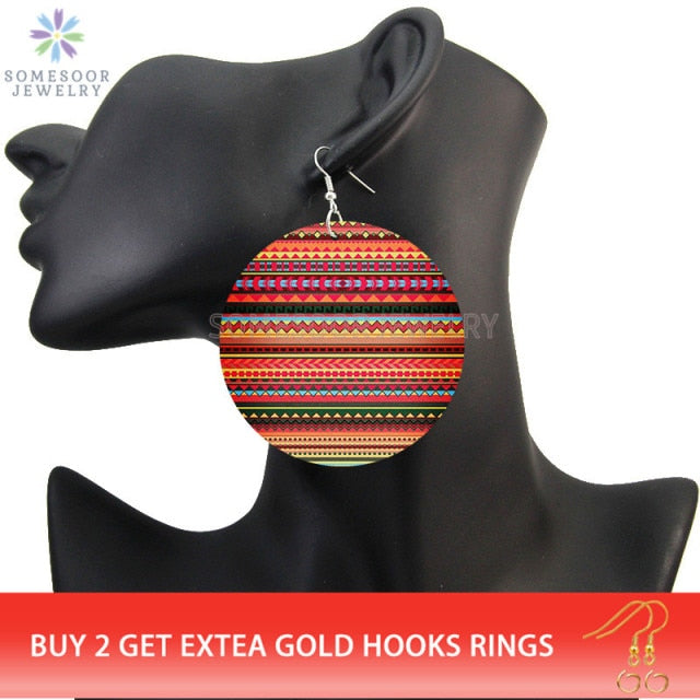 African Fabric Bohemian Wooden - Dilwana - botswana online shopping