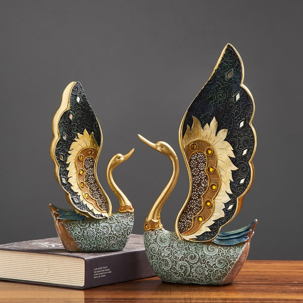 Art Resin Swan - Dilwana - botswana online shopping