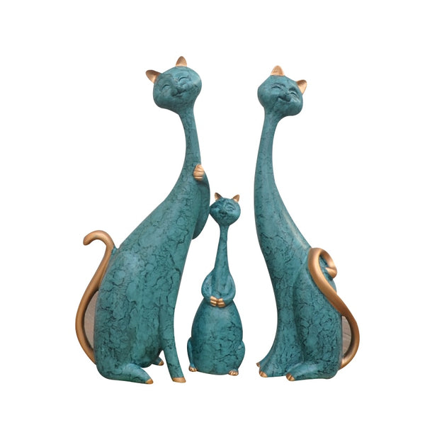 Hand-made Cats Ceramic crafts