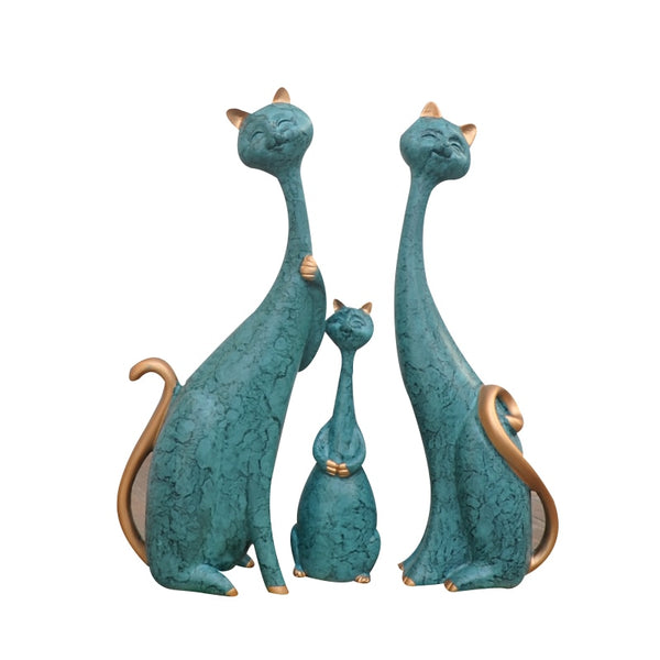 Hand-made Cats Ceramic crafts - Dilwana - botswana online shopping